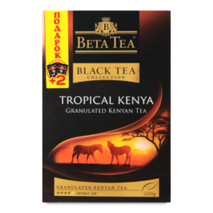 ЧАЙ BETA TEA ТРОПИЧЕСКАЯ КЕНИЯ ЧЕРНЫЙ ГРАНУЛ 250ГР КОР