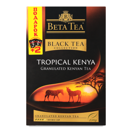 ЧАЙ BETA TEA ТРОПИЧЕСКАЯ КЕНИЯ ЧЕРНЫЙ ГРАНУЛ 250ГР КОР