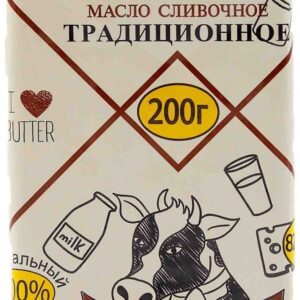 «Молочный бидончик» масло традиционное сливочное 82.5% 200 г