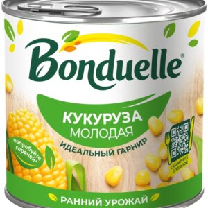 КУКУРУЗА BONDUELLE МОЛОДАЯ 425МЛ Ж/Б КЛЮЧ