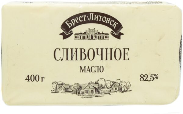 «Брест-Литовск» масло сливочное несоленое 82.2% 400 г