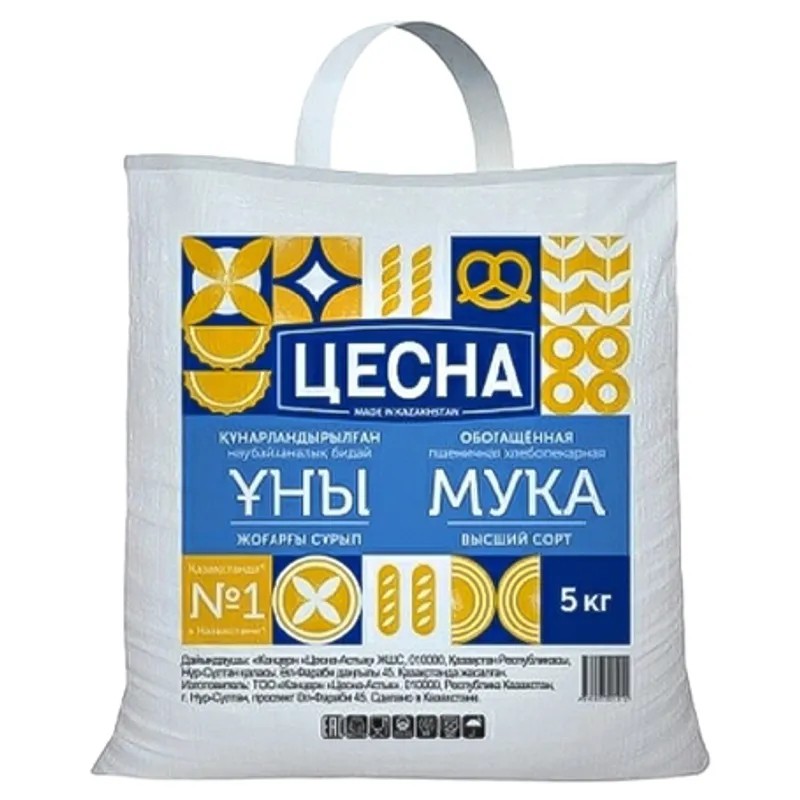 МУКА ЦЕСНА В/С 5КГ