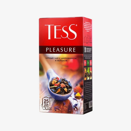 ЧАЙ TESS PLEASURE ЧЕРН 25ПАК КОР