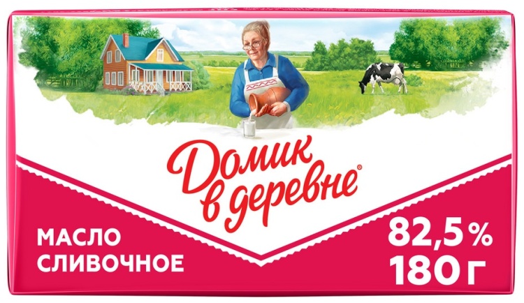 «Домик в деревне» масло классическое 82.5 % 180 г