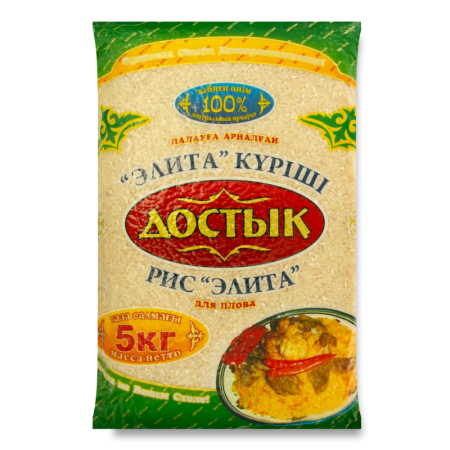 РИС ДОСТЫК ЭЛИТА 5КГ В/У