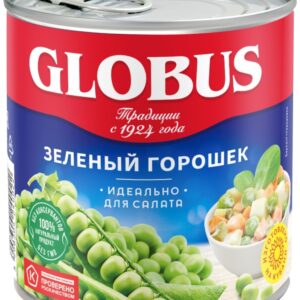 ГОРОШЕК GLOBUS ЗЕЛ 425МЛ Ж/Б
