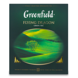 ЧАЙ GREENFIELD FLYING DRAGON 100ПАК КОР