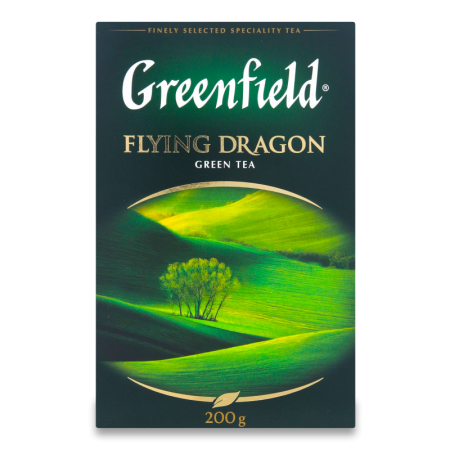 ЧАЙ GREENFIELD FLYING DRAGON ЗЕЛ ЛИСТ 200ГР КОР