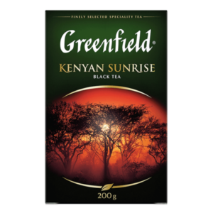 ЧАЙ GREENFIELD KENYAN SUNRISE ЧЕРН 200ГР КОР