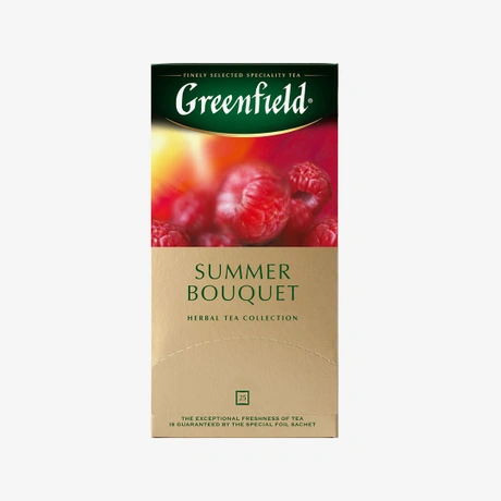 ЧАЙ GREENFIELD SUMMER BOUGUET 25ПАК КОР