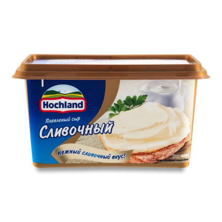Hochland» плавленный сливочный 55% 400г