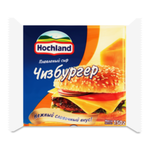 «Hochland» сыр плавленный чизбургер 45% 150 г