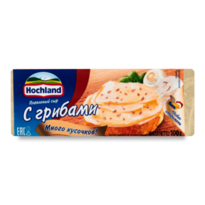 «Hochland» сыр плавленный с грибами 35% 100 г