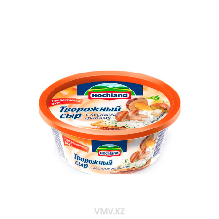 Hochland» творожный сыр лесные грибы 60% 140 г