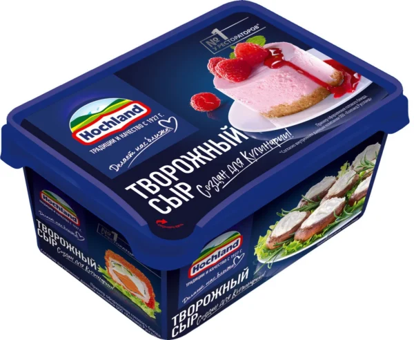 «Hochland» творожный сыр 65% 400 г