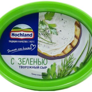 «Hochland» творожный сыр с зеленью 60% 140 г