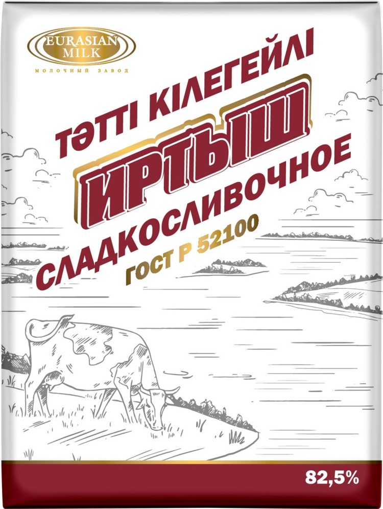 «Иртыш» спред сладкосливочное 82.5% 180 г