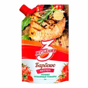 Заполнитель КЕТЧУП 3 ЖЕЛАНИЯ БАРБЕКЮ 450ГР Д/П