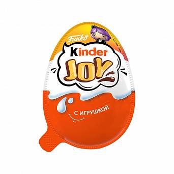 ЯЙЦО KINDER JOY С ИГРУШКОЙ 20ГР