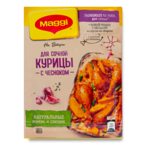 ПРИПРАВА MAGGI СОЧНАЯ КУРИЦА С ЧЕСНОКОМ 38ГР