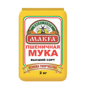 МУКА МАКФА ПШЕНИЧНАЯ В/С 2КГ П/П