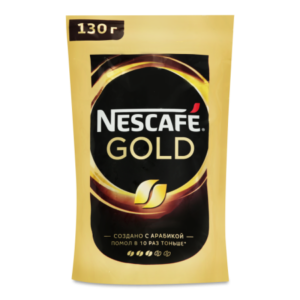 КОФЕ NESCAFE GOLD РАСТВОРИМЫЙ 130ГР СТАБ/Б