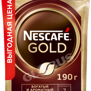 КОФЕ NESCAFE GOLD 190ГР Д/Б