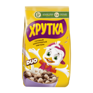 ЗАВТРАК NESTLE ХРУТКА DUO ГОТОВЫЙ ШОК 460ГР П/П