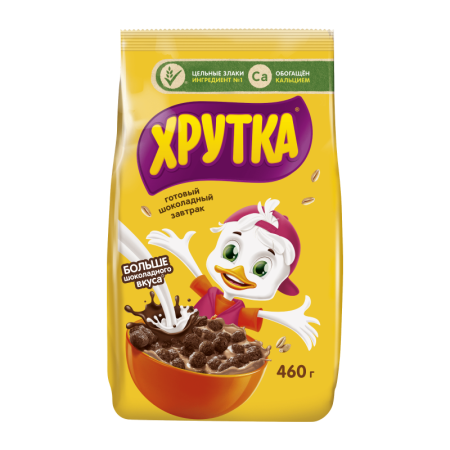 Заполнитель ЗАВТРАК NESTLE ХРУТКА ГОТОВЫЙ ШОК 460ГР П/П