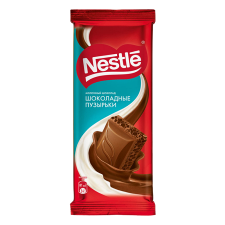 ШОКОЛАД NESTLE ПОРИСТЫЙ МОЛОЧНЫЙ 75ГР ФЛ/П