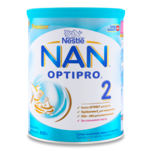СМЕСЬ NESTLE NAN2 МОЛ 800ГР Ж/Б