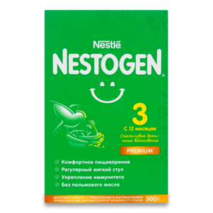 СМЕСЬ NESTOGEN №3 С 12 МЕС 300ГР КОР