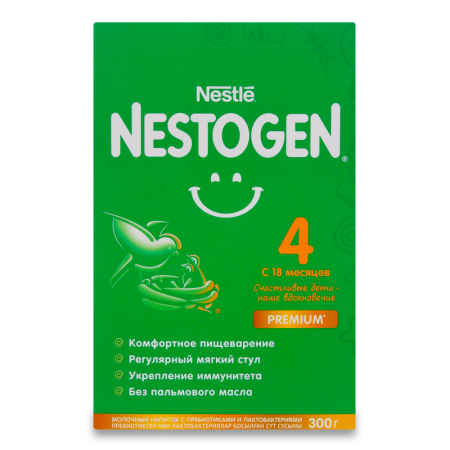 СМЕСЬ NESTOGEN №4 С 18 МЕС 600ГР КОР