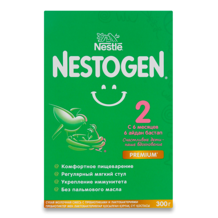 Заполнитель СМЕСЬ NESTOGEN №2 С 6 МЕС 300ГР КОР