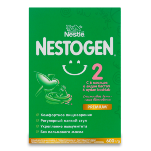 СМЕСЬ NESTOGEN №2 С 6 МЕС 600ГР КОР