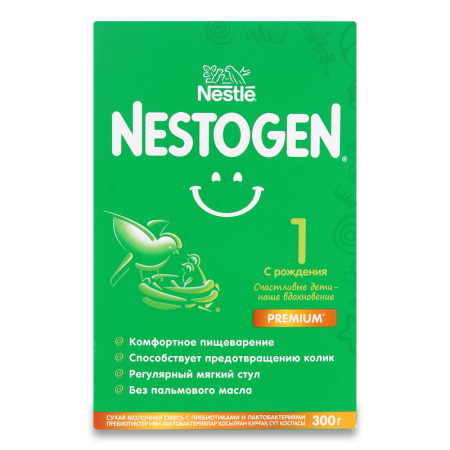 СМЕСЬ NESTOGEN №1 С РОЖДЕНИЯ 300ГР КОР