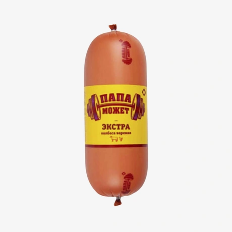 Папа может» колбаса варенная 400 г