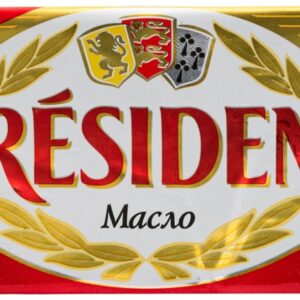 President» масло сливочное, несоленое 82% 120 г