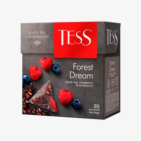 ЧАЙ TESS FOREST DREAM ЕЖЕВИКА/МАЛИНА ЧЕРН 20ПАК КОР