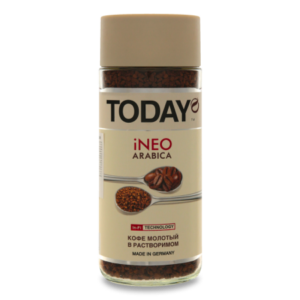 КОФЕ TODAY INEO ARABICA РАСТВОРИМЫЙ 95ГР С/Б