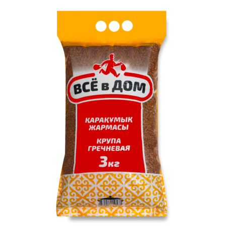 КРУПА ВСЁ В ДОМ ГРЕЧНЕВАЯ 3КГ П/П
