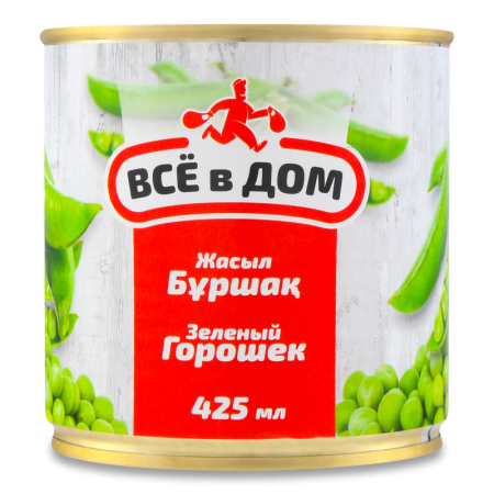 ГОРОШЕК BONDUELLE ЗЕЛ 425МЛ Ж/Б