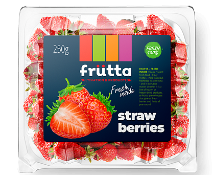 Frutta клубника Казахстан 250г