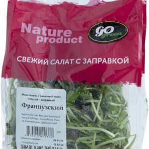GoGreen Nature Product салат французский с соусом 100г