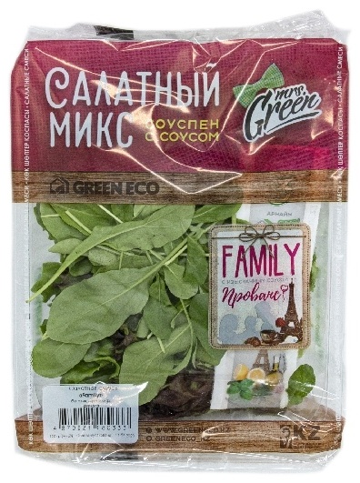 Mrs. Green Family салатный микс Казахстан 120г